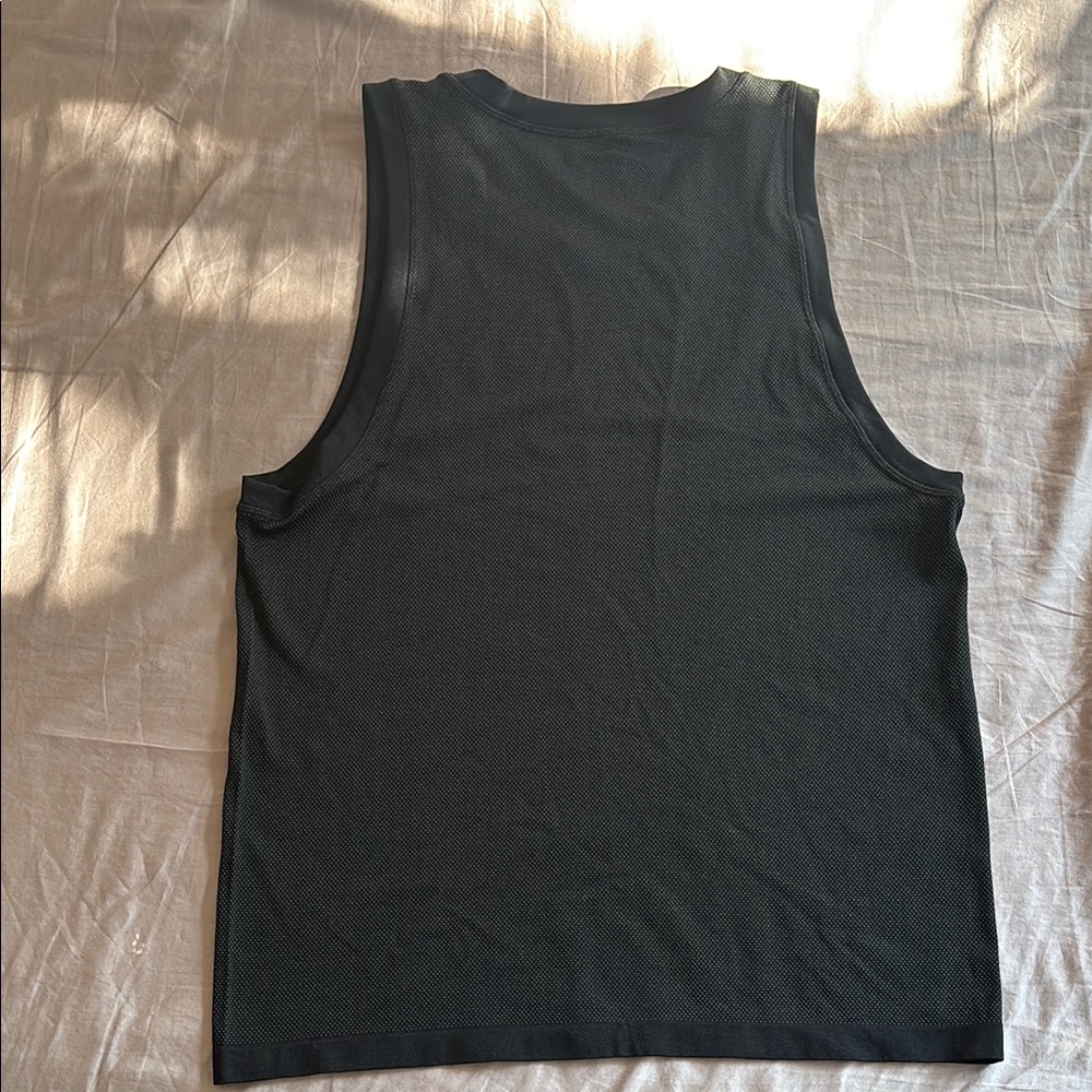 Fabletics Black Sleeveless Mesh Top